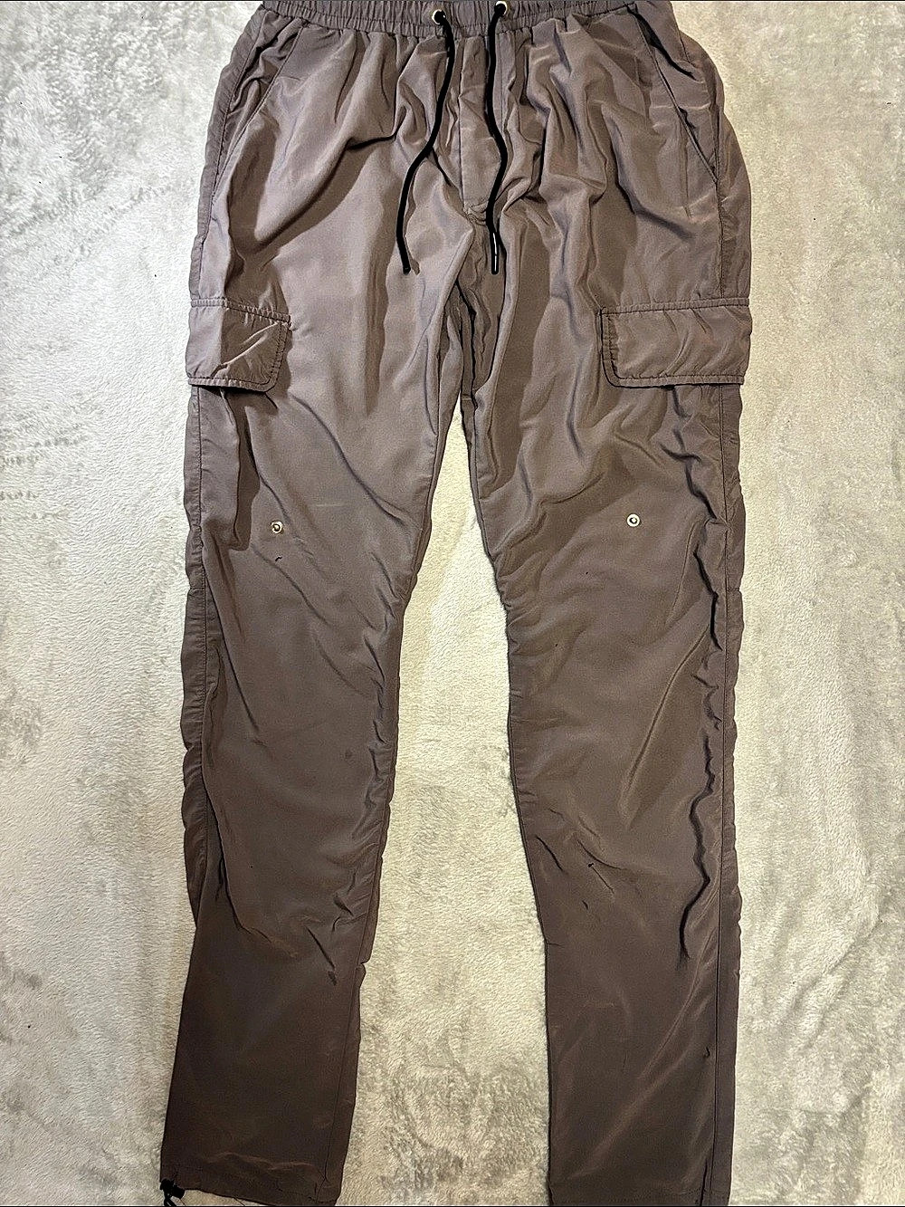 American Stitch Nylon Cargo Pants Men's gray size Medium